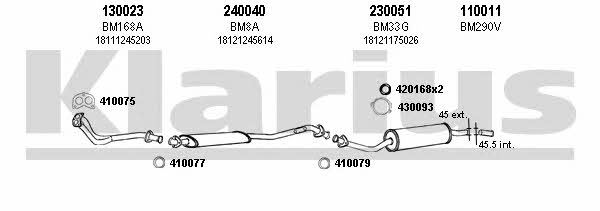  060199E Exhaust system 060199E