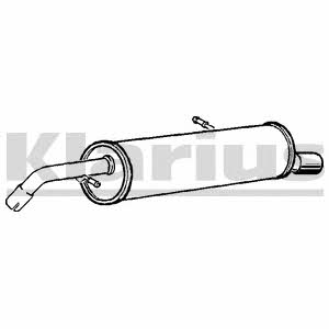 Klarius 210953 End Silencer 210953