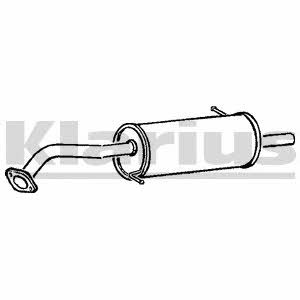 Klarius 220757 End Silencer 220757