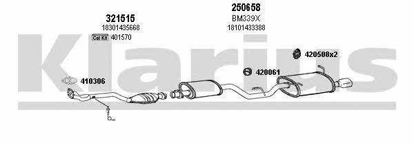  060290E Exhaust system 060290E