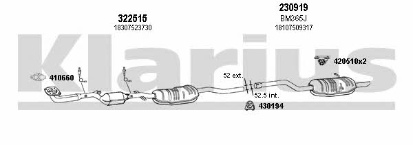  060444E Exhaust system 060444E