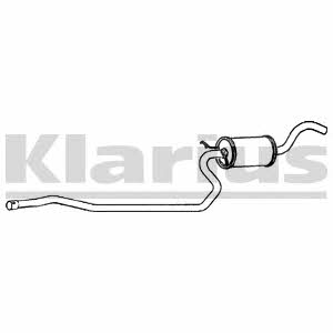 Klarius 260132 Central silencer 260132