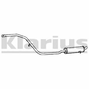 Klarius 260184 Central silencer 260184