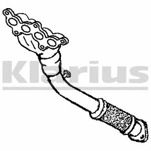 Klarius 301863 Exhaust pipe 301863