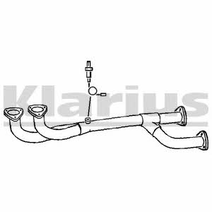 Klarius 301890 Exhaust pipe 301890