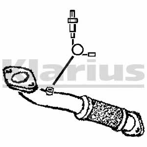 Klarius 301927 Exhaust pipe 301927