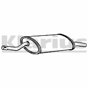 Klarius 230070 End Silencer 230070