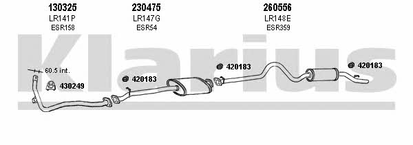  090146E Exhaust system 090146E