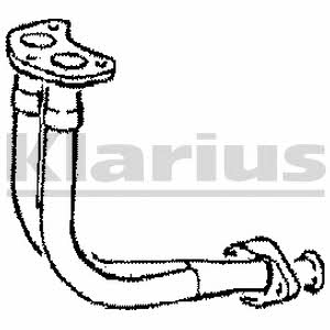 Klarius 110050 Exhaust pipe 110050