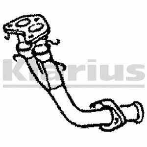 Klarius 110053 Exhaust pipe 110053