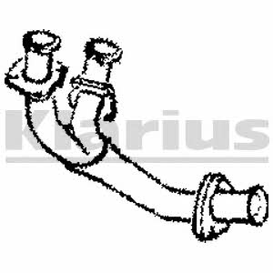 Klarius 110081 Exhaust pipe 110081