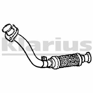 Klarius 110116 Exhaust pipe 110116