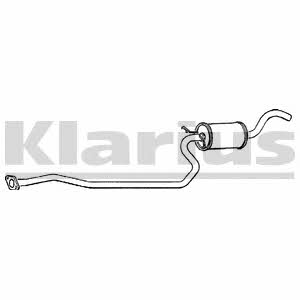 Klarius 260469 Central silencer 260469