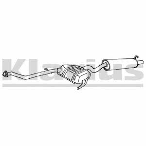 Klarius 260601 End Silencer 260601