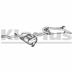 Klarius 260622 End Silencer 260622