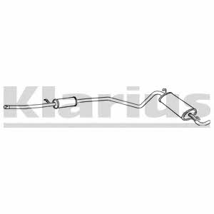 Klarius 260724 End Silencer 260724