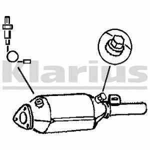 Klarius 311121 Catalytic Converter 311121