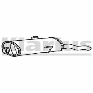 Klarius 230223 End Silencer 230223