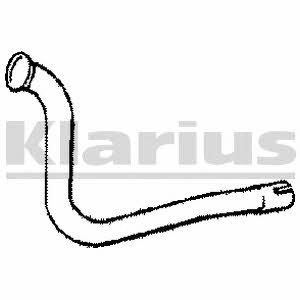 Klarius 110127 Exhaust pipe 110127