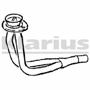 Klarius 110137 Exhaust pipe 110137