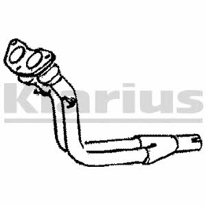Klarius 110155 Exhaust pipe 110155