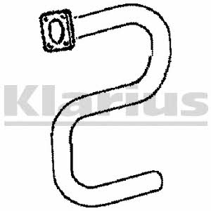 Klarius 110203 Exhaust pipe 110203