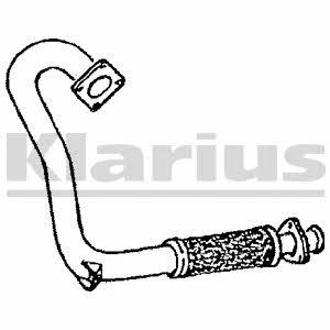 Klarius 110214 Exhaust pipe 110214