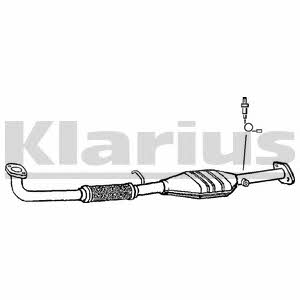 Klarius 311709 Catalytic Converter 311709