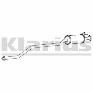 Klarius 260898 Central silencer 260898