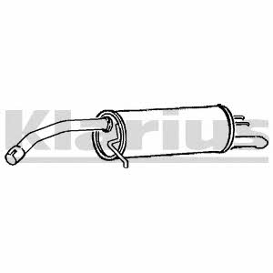 Klarius 230824 End Silencer 230824