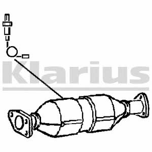 Klarius 311836 Catalytic Converter 311836
