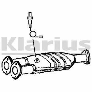 Klarius 311911 Catalytic Converter 311911