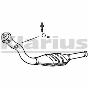 Klarius 321012 Catalytic Converter 321012