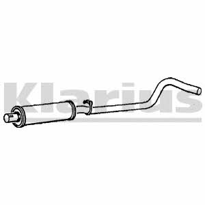 Klarius 240125 Central silencer 240125