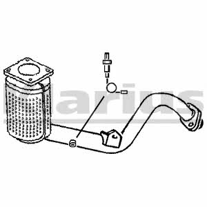 Klarius 321587 Catalytic Converter 321587