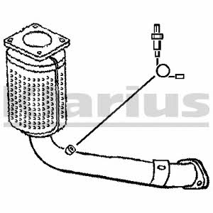 Klarius 321671 Catalytic Converter 321671