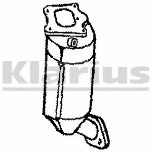 Klarius 321678 Catalytic Converter 321678
