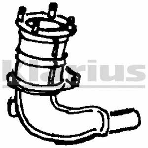 Klarius 321687 Catalytic Converter 321687