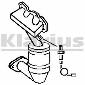 Klarius 321694 Catalytic Converter 321694