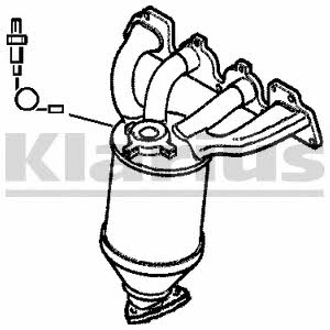  321701 Catalytic Converter 321701