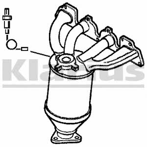 Klarius 321702 Catalytic Converter 321702