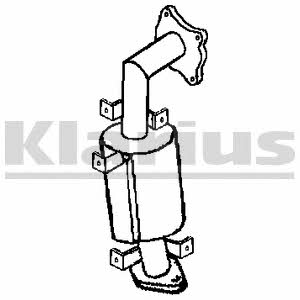 Klarius 321741 Catalytic Converter 321741