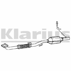 Klarius 321826 Catalytic Converter 321826