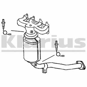 Klarius 321828 Catalytic Converter 321828
