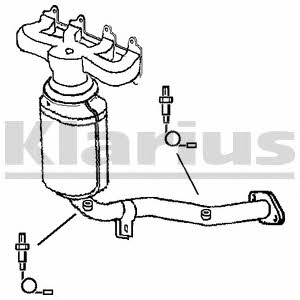 Klarius 321831 Catalytic Converter 321831