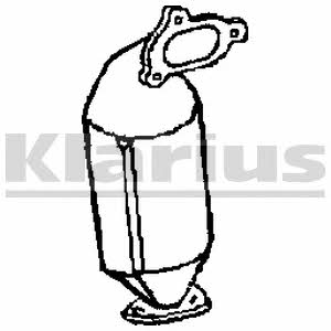 Klarius 321911 Catalytic Converter 321911