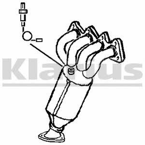 Klarius 321984 Catalytic Converter 321984