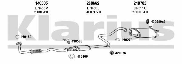  270388E Exhaust system 270388E