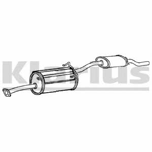 Klarius 250363 End Silencer 250363