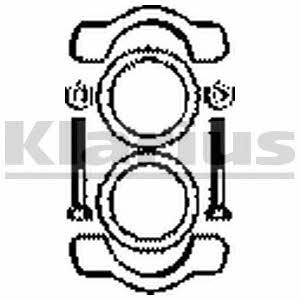 Klarius 401134 Mounting kit for exhaust system 401134